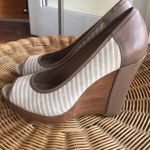 Splendid Stripe Heels